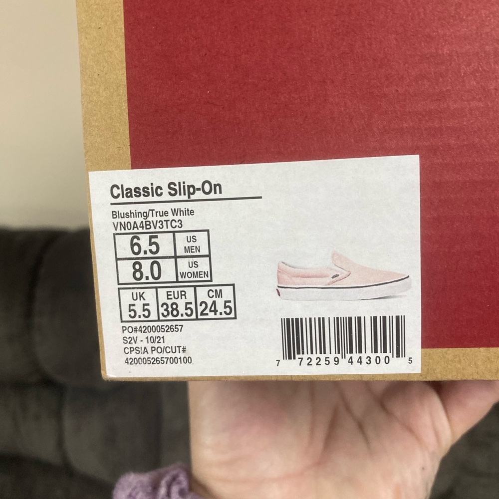 Brand new Vans slip-ons!